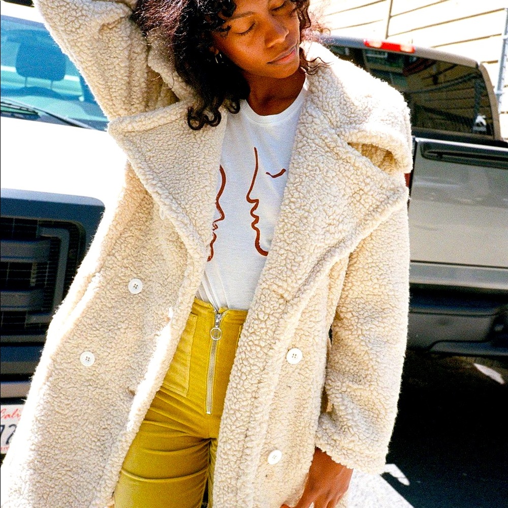 House of Sunny Teddy Coat - BRAND NEW NEVER WORN